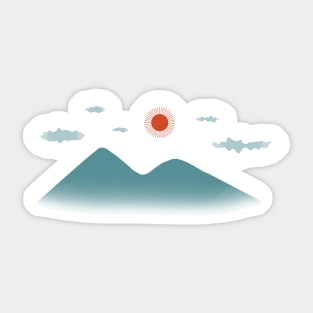 The Misty Mountains Sticker